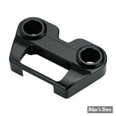 X - BOITIER DE COMPTEUR - POUR  GUIDON T-BAR  Ø 25.40 / Ø 32,00 MM - BILTWELL - SUPPORT DE COMPTEUR / TABLEAU DE BORD - SOFTAIL M8 - NOIR - 6906-201