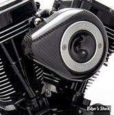    - FILTRE A AIR - S&S - TEARDROP STEALTH AIR CLEANER KIT - MILWAUKEE EIGHT TOURING 17UP / SOFTAIL 18UP - CARBON LOOK - 170-0498B