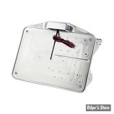 PLAQUE LATERALE - 143 X 210 - SOFTAIL M8 FXDRS 2019UP - CPV - AVEC FEU LARGE LED - POLI - 0606