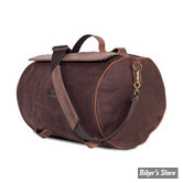 SAC - LONGRIDE - ROLLER BAG - ROLL BAG WAXED COTTON NARROW - 23 litres - MARRON WAX