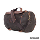 SAC - LONGRIDE - ROLLER BAG - ROLL BAG WAXED COTTON NARROW - 23 litres - KAKI WAX