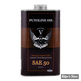 HUILE MOTEUR SAE50 - PUTOLINE - MINERAL - LE BIDON DE 1 LITRE