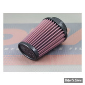 FILTRE A AIR - DIAMÈTRE D'ENTRÉE : Ø 65MM - DNA AIR FILTER - OV-SERIE - OV-6500