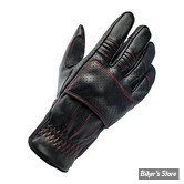 GANTS - BILTWELL - BORREGO CE APPR - COULEUR : NOIR/REDLINE - TAILLE XS