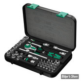 BOITE A OUTILS - US / INCH - WERA - CARRE DE 1/4" - DOUILLES / EMBOUTS / OUTILS - Zyklop Speed RATCHET KIT - 8100 SA 4 - 05003535001