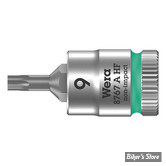 DOUILLE EMBOUT TORX - TX9 - CARRE DE 1/4" - WERA - TORX® HF Zyklop - 8767 A HF - 05003361001