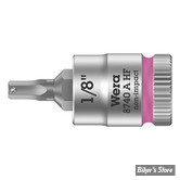 Embout ALLEN / BTR US - 3.2MM / 1/8" - CARRE DE 1/4" - WERA - 8740 A HF - Avec fonction de retenue - LONGUEUR : 28MM - 05003383001