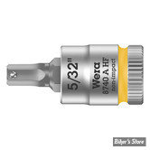 EMBOUT ALLEN / BTR US - 4.00MM / 5/32" - WERA - 8740 A HF - Avec fonction de retenue - LONGUEUR : 28MM - 05003385001