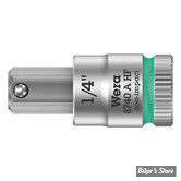 EMBOUT ALLEN / BTR US - 6.4MM / 1/4" - WERA - 8740 A HF - Avec fonction de retenue - LONGUEUR : 28MM - 05003388001