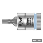 Embout ALLEN / BTR US - 1.98MM / 5/64" - CARRE DE 1/4" - WERA - 8740 A - LONGUEUR : 28MM - 05003380001