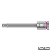 EMBOUT ALLEN / BTR US - 7.9MM / 5/16" - CARRE DE 3/8" - WERA - 8740 B HF - Avec fonction de retenue - LONGUEUR : 100MM - 05003092001