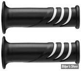 POIGNEES BIKEMASTER DUAL COMPOUND - 7/8" - NOIR / BLANC