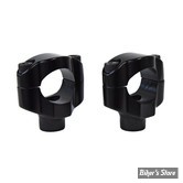 RISERS 32MM / 1"1/4 - OEM 56851-04 - RISERS POUR GUIDON 1" 1/4  - OEM 56851-04 - NOIR