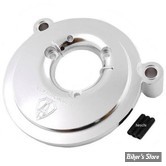- BIG SUCKER STAGE 1 - PLAQUE D'EMBASE DE FILTRE A AIR  - POUR FILTRE ARLEN NESS - BIG SUCKER STAGE 1 - FINITION : CHROME - 18-586