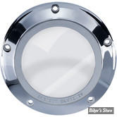 ECLATE I - PIECE N° 25 - COUVERCLE D EMBRAYAGE - TWIN CAM 07UP - BARNETT - SCORPION SERIES CLEAR - CHROME - 343-30-43013