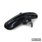 GARDE BOUE AVANT - CULT WERK - SOFTAIL M8 FXBB 18UP / FXST 20UP - OLD SCHOOL FRONT FENDER - NOIR BRILLANT - HD-BRO095