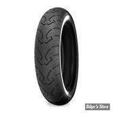 MT90-16 / 73H - AV - PNEU SHINKO 250 TOURING - TUBELESS - FLANCS BLANCS