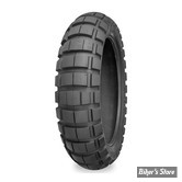 130/80T17 / 65T - AR - PNEU SHINKO E805 DUAL TERRAIN TL M+S - TUBELESS - FLANCS NOIR