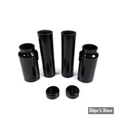 ECLATE N - PIECE N° 68 - KIT COUVRES TUBES DE FOURCHE - FXBB / FXLR 18UP - KILLER CUSTOM - AGRESSOR SERIE - NOIR - FC-FXBB-18-20