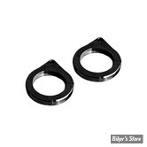X - BOITIER DE COMPTEUR - POUR  GUIDON T-BAR - KILLER CUSTOM - POUR  GUIDON T-BAR  Ø 25.40 - SOFTAIL M8 - KILLER CUSTOM : COLLIERS OPTIONNELS 1" - NOIR -  LA PAIRE