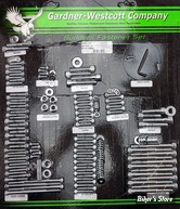 - KIT VISSERIE  - TOURING M8 2017UP - BUILDERS FASTENER SET - Allen / CHROME