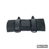 ROULEAU À OUTILS LONGRIDE MOTORCYCLESBAG - TOOL ROLL - COTTON WAXED - NOIR