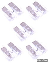 FUSIBLE 25A - FUSIBLE ATO - 19MM - 25A - MCS - CLAIR - NAMZ - LES 5 PIECES