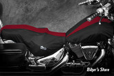 COUVERTURE DE RESERVOIR & SELLE - SOFTAIL FLST / FLSTS / FXSTB / FLSTF - BIKESHEATH - COULEUR : NOIR / BORDEAUX