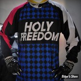 TEE-SHIRT MANCHES LONGUES - HOLY FREEDOM - DIRTY JERSEY - CINQUE - TAILLE XS