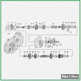 ECLATE B - Sportster 54/90 - Pieces internes