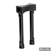 RISERS - BILTWELL - MURDOCK OS - POUR GUIDON DE 1"1/8 / 28.60mm - HAUTEUR : 25.40CM / 10" - NOIR