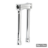 RISERS - BILTWELL - MURDOCK OS - POUR GUIDON DE 1"1/8 / 28.60mm - HAUTEUR : 30.50CM / 12" - CHROME