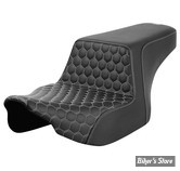 - SELLE SADDLEMEN - STEP-UP™ HC SEAT - TOURING 2023UP - COUTURES ARGENT - 823-07-17705