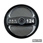 - FILTRE A AIR - S&S - STEALTH S&S SUPERSTOCK : COUVERCLE D'ÉPURATEUR D'AIR - DISPLACEMENT 124" - 170-0321