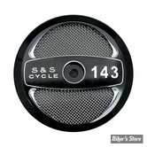 S&S - ECLATE A - PIECE N° 20 - STEALTH S&S SUPERSTOCK : COUVERCLE D'ÉPURATEUR D'AIR - DISPLACEMENT 143" - 170-0323