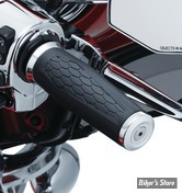 - POIGNEES KURYAKYN - HEX GRIPS - TIRAGE ELECTRONIQUE - CHROME - 5922