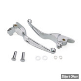 ECLATE L - PIECE N° 06 / 08 - KIT LEVIERS - OEM 36700133A / 42859-06B - TOURING 17/20 - 2 SLOT WIDE BLADE LEVER SET / LARGE - CHROME