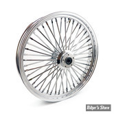 23 x 3.50 - MCS RADIAL 48 FAT SPOKE FRONT WHEEL - APPLICATION CUSTOM AXE 1" - CHROME