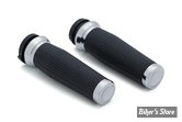 - POIGNEES KURYAKYN - Thresher Grips - TIRAGE ELECTRONIQUE - CHROME - 5942