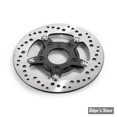 DISQUE DE FREIN 8.5" - CUSTOM - AVANT - ALESAGE INTERNE / 50.80MM - KUSTOM TECH - NOIR - COTE DROIT