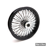 18 x 3.50 - MCS RADIAL 48 FAT SPOKE FRONT WHEEL - TOURING 2000/2007 / V-ROD 2002/2007 - NOIR