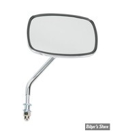 RETRO RECTANGLE - EMGO - HOMOLOGUÉ ECE - CHROME - COURT - COTÉ : DROIT - 20-21713 - LA PIÈCE