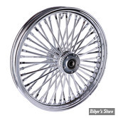 19 x 2.15 - MCS RADIAL 48 FAT SPOKE FRONT WHEEL - APPLICATION CUSTOM AXE 1" - CHROME