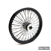 19 x 2.15 - MCS RADIAL 48 FAT SPOKE FRONT WHEEL - APPLICATION CUSTOM AXE 1" - NOIR