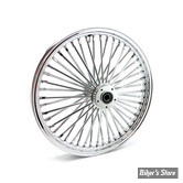 21 x 2.15 - MCS RADIAL 48 FAT SPOKE FRONT WHEEL - APPLICATION CUSTOM AXE 1" - CHROME