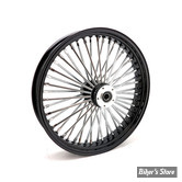 21 x 3.50 - MCS RADIAL 48 FAT SPOKE FRONT WHEEL - TOURING 2000/2007 - NOIR