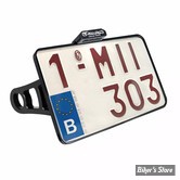 BELGIUM - PLAQUE LATERALE - SOFTAIL 08/17 - HEINZ BIKES - SLIP-INN À LED - FORMAT : 210 X 140 MM - NOIR - HBSKZ-FL-B