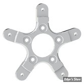 - ECLATE DF - PIECE N°X - FLT BRAKE ROTOR ADAPTER FOR NESS WHEELS - ARLEN NESS  - CHROME - 33-103