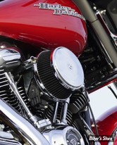 - KIT FILTRE A AIR A.NESS - MILWAUKEE EIGHT TOURING 17UP / SOFTAIL 18UP - STAGE 1 BIG SUCKER AIR CLEANER KIT - LISSE - CHROME - 18-344