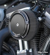 - KIT FILTRE A AIR A.NESS - MILWAUKEE EIGHT TOURING 17UP / SOFTAIL 18UP - STAGE 1 BIG SUCKER AIR CLEANER KIT - BEVELED - NOIR - 18-309